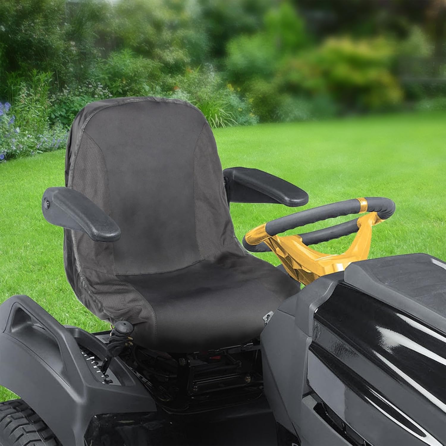 Sitzbezug für Rasentraktor, Sitzbezug für Rasenmäher, Sitzabdeckung für Traktor, Sattelabdeckung für Traktorkanäle, Asi